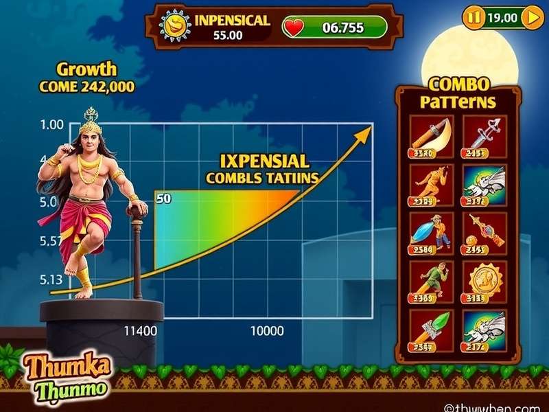 Thumka Thunder Dynamo gameplay screenshot showing vibrant Indian-themed visuals